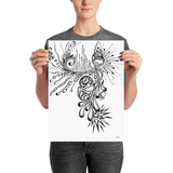 "Kerplunk!" Art Print