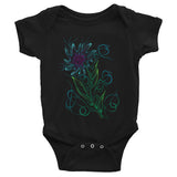 "Daisy Gone Wild" Baby Onesie